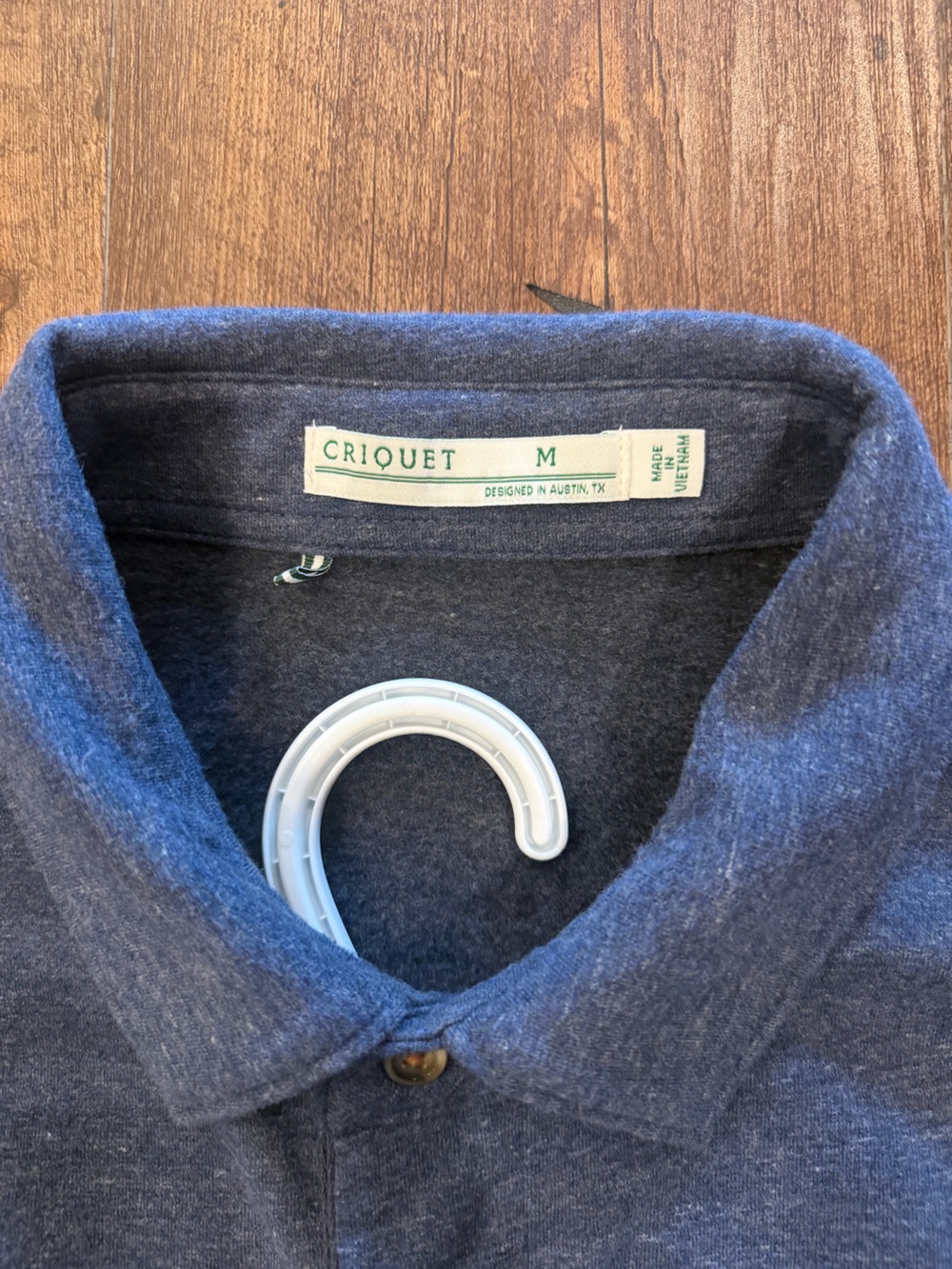 Criquet Collared Sweatshirt Navy